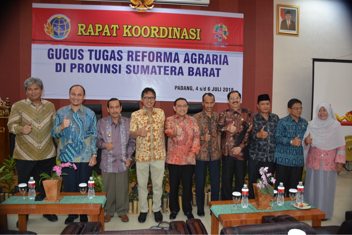 Gubernur Irwan Prayitno Tegaskan Komitmen Tuntaskan Permasalahan Agraria