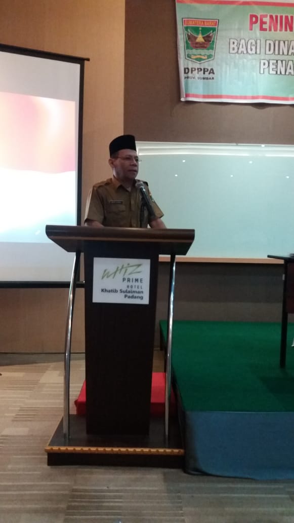 DPPA Prov. Sumbar gelar acara Peningkatan Pemahaman Perlindungan Anak Bagi Dinas ,Instansi Penyelenggara dan Penanganan Anak Berhadapan Hukum 