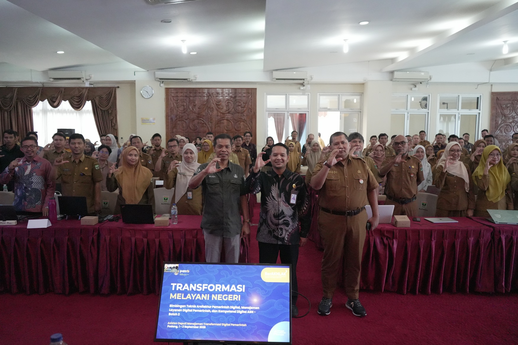 Akselerasi Pemerintahan Digital, Pemprov Sumbar Gelar Bimtek Arsitektur Digital