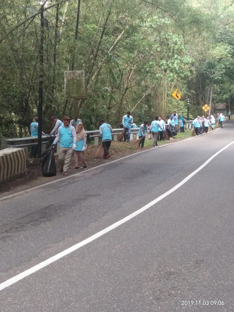 SOSIALISASI DAN GORO BERSAMA di NAGARI PADANG TAROK KEC. BASO KAB. AGAM
