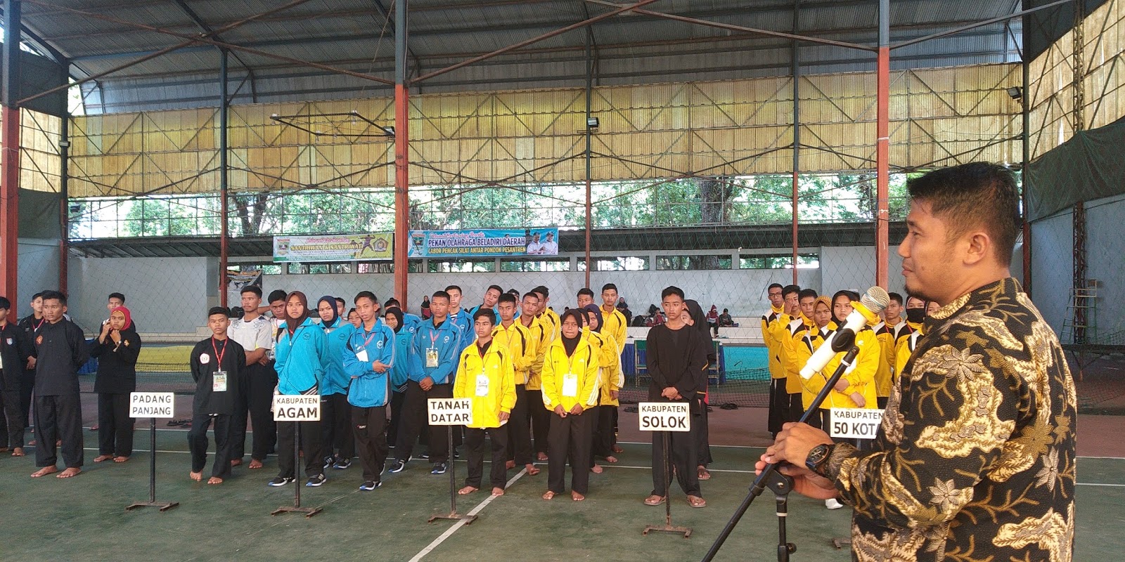 DISPORA SUMBAR GELAR PORDIDA SILAT ANTAR PONDOK PESANTREN
