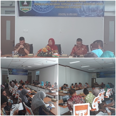 FOCUS DISCUSSION GROUP (FGD) DATABASE TERPUSAT E-SAMSAT SUMATERA BARAT