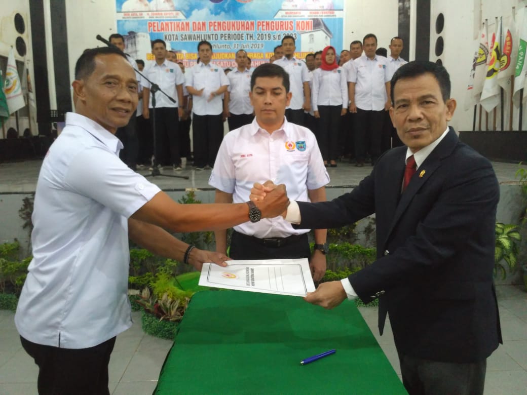 SYAIFUL: KONI DAN PEMERINTAH DAERAH AGAR SEJALAN UNTUK MEMAJUKAN OLAHRAGA