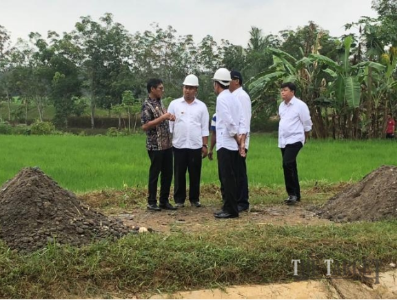 Jokowi Terkesan Dengan Potensi Pertanian Dharmasraya Saat Meninjau Proyek Padat Karya