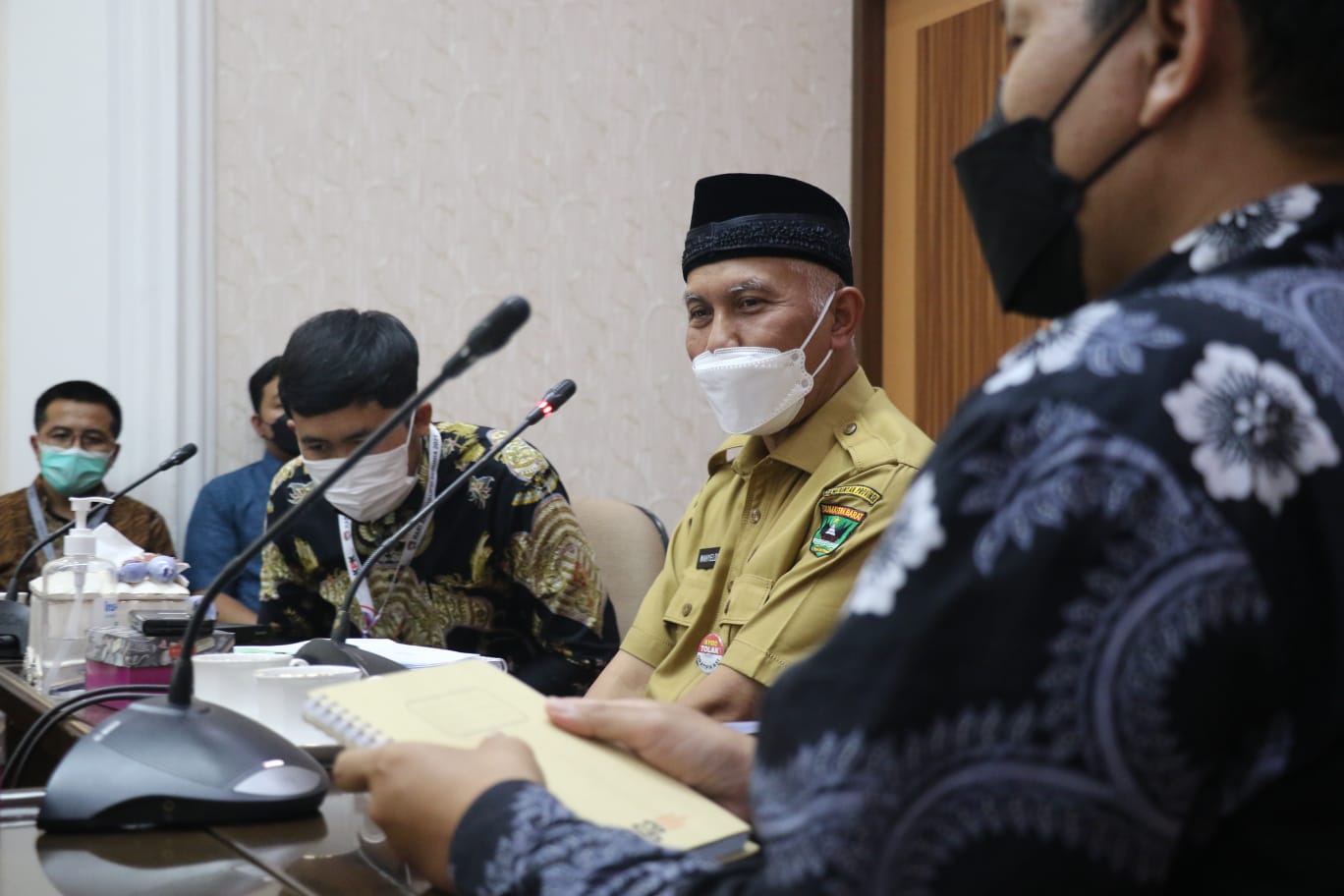 KPK Audiensi Dengan Gubernur Sumbar Terkait Pelestarian Danau 