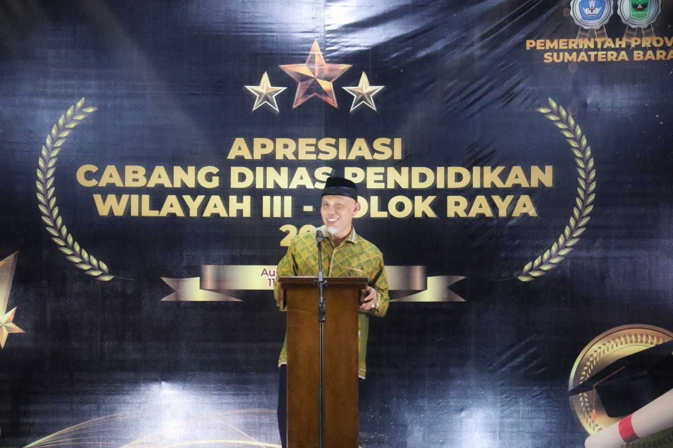 Gubernur Apresiasi Malam Anugerah Cabang Dinas Wilayah III Solok Raya 