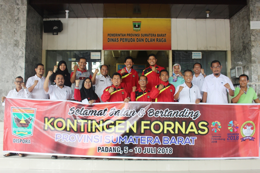 SUMBAR IKUTI FORNAS XI 2018 DI JAMBI