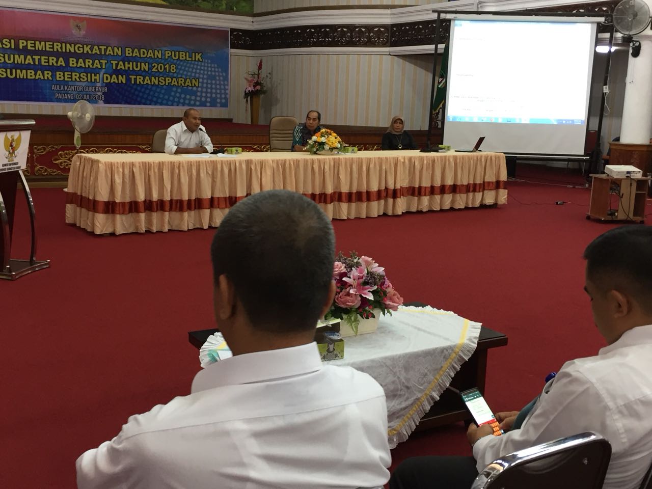 Komisi Informasi Sumatera Barat Cari Badan Publik Paling Transparan 2018
