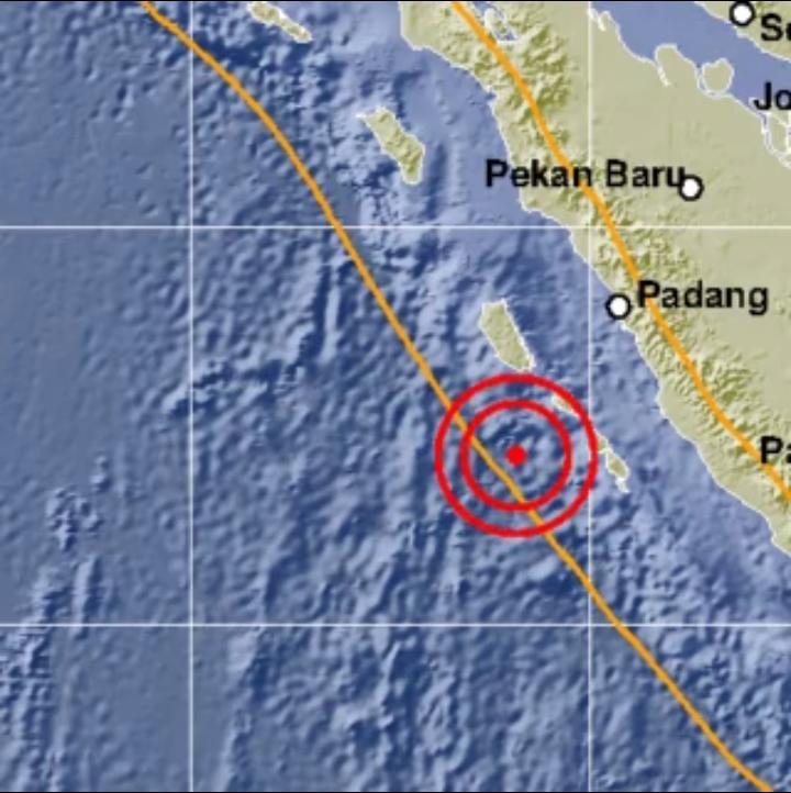 Selasa 17 November, Sumbar Diguncang Gempa 
