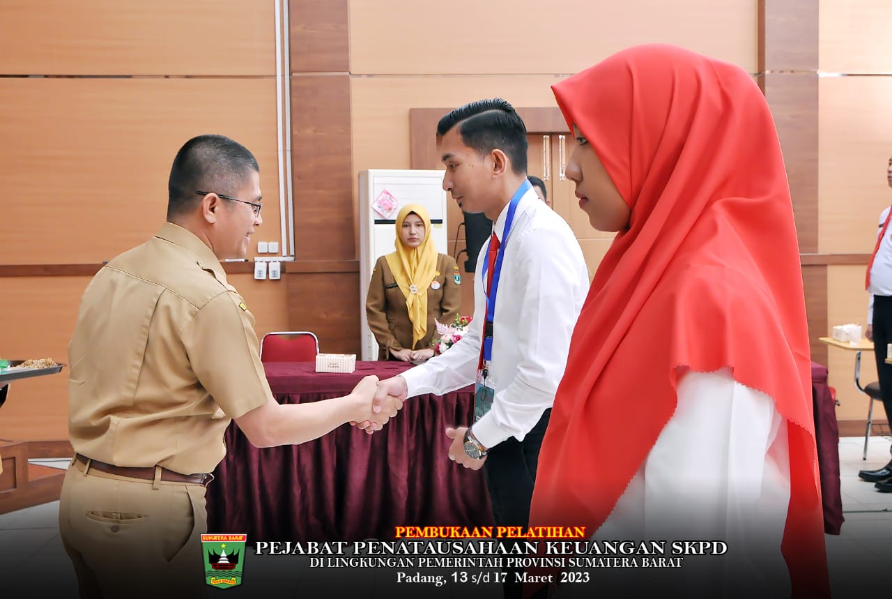 BPSDM Sumbar Gelar Pelatihan Pejabat Penatausahaan Keuangan