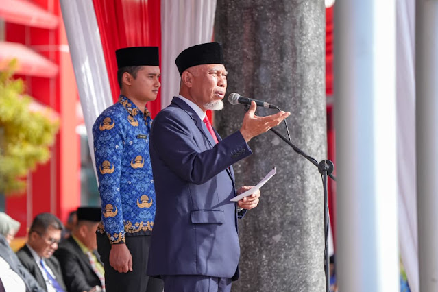 Peringati Hari Lahir Pancasila, Mahyeldi Ajak Masyarakat Rawat Persatuan