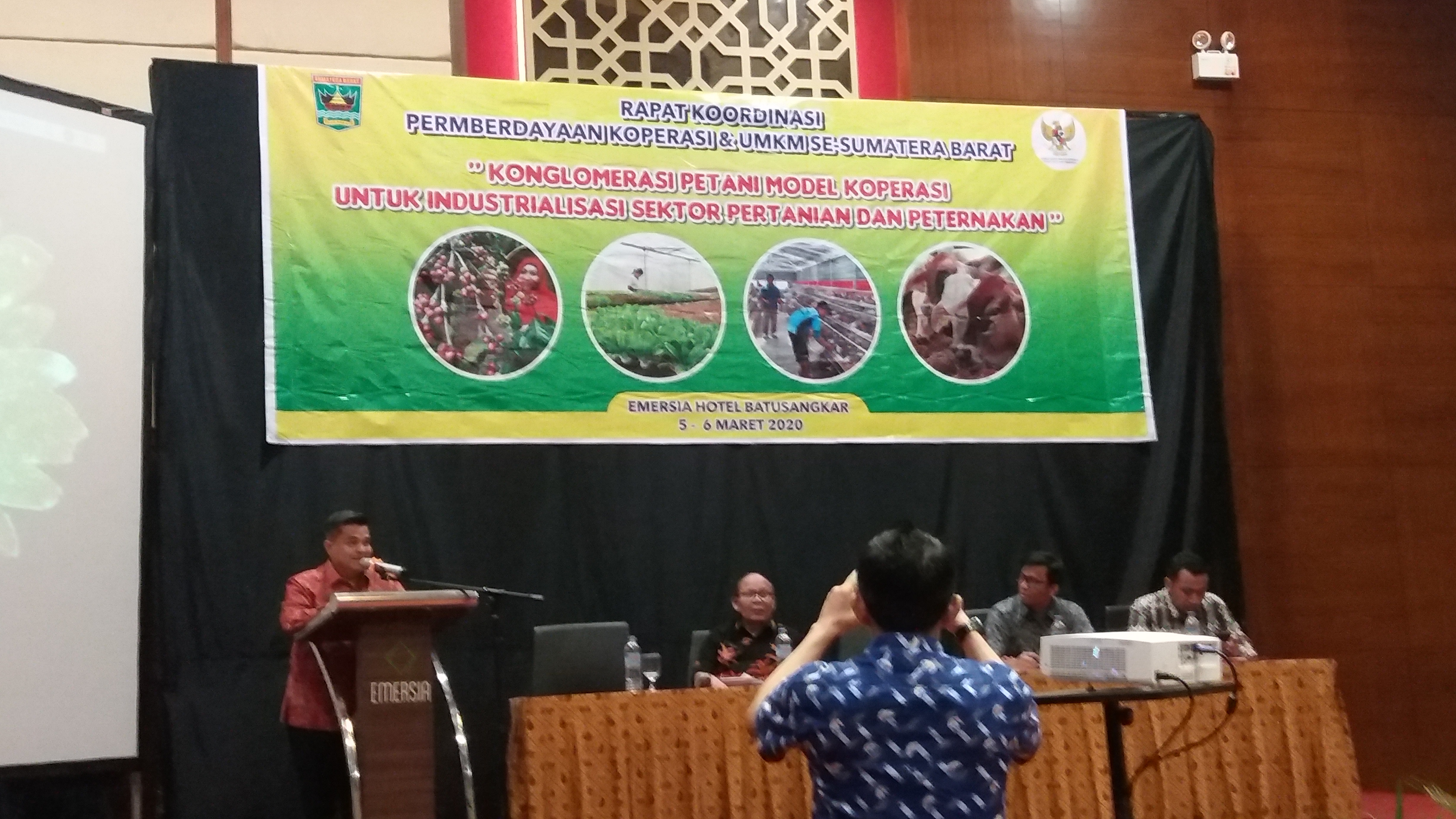 Rapat Koordinasi Pemberdayaan Koperasi dan UKM