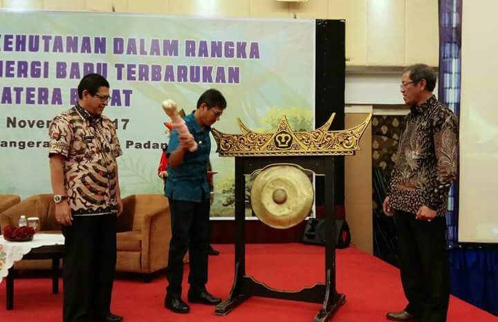 Gubernur Sumbar Buka Seminar Energi