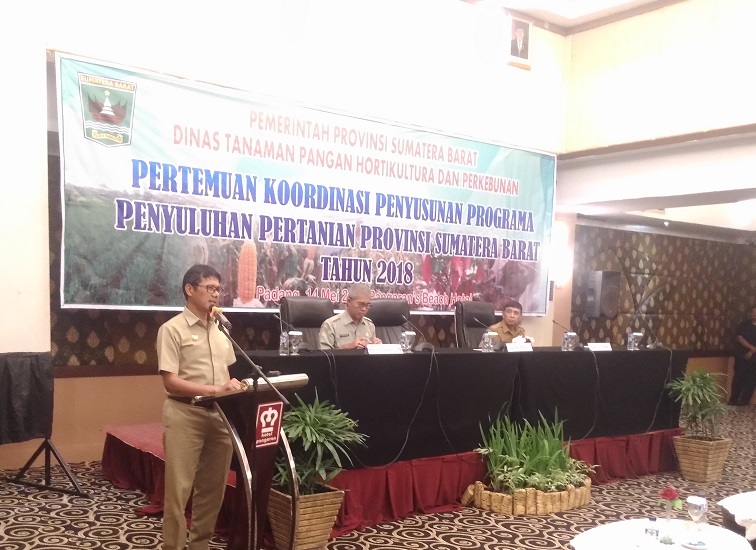 PERTEMUAN KOORDINASI PENYULUHAN PERTANIAN SUMATERA BARAT