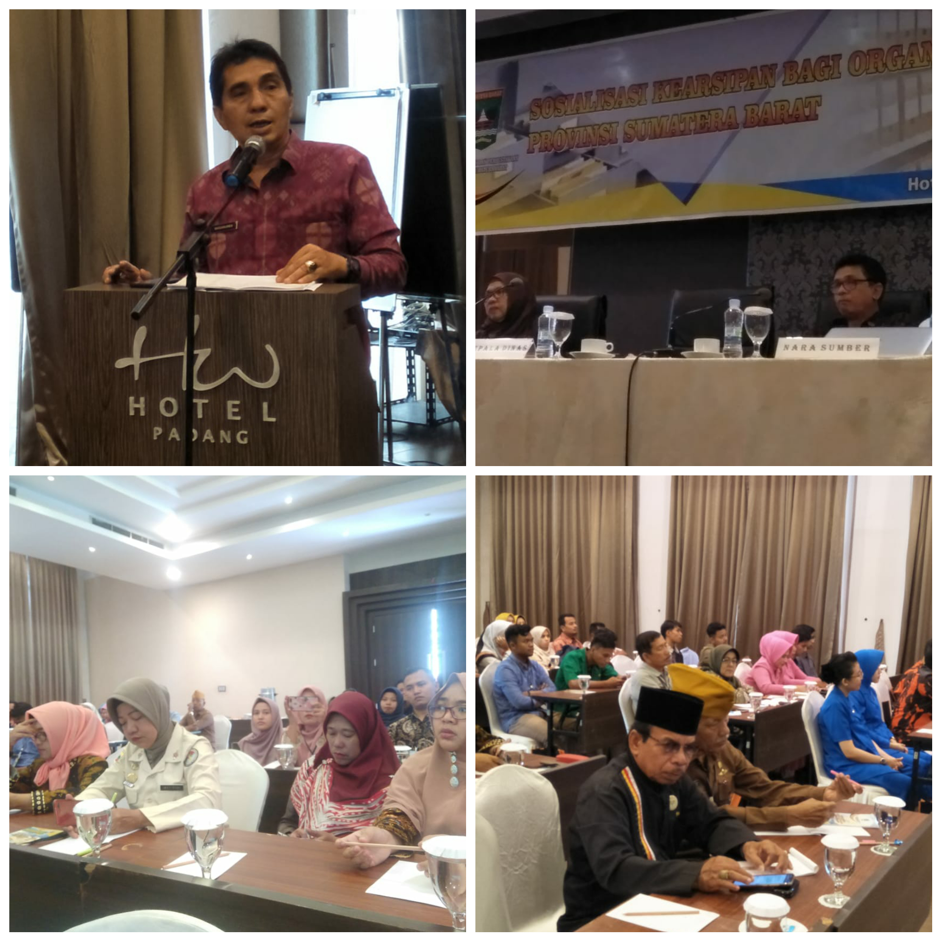 Sosialisasi Kearsipan Bagi Organisasi Masyarakat Provinsi Sumatera Barat