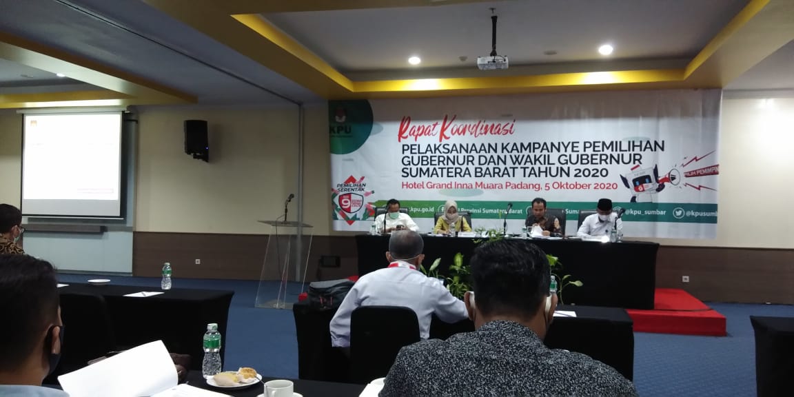 KPU Sumbar : Pandemi Covid 19, Kampanye Pilkada Digelar Secara Digital