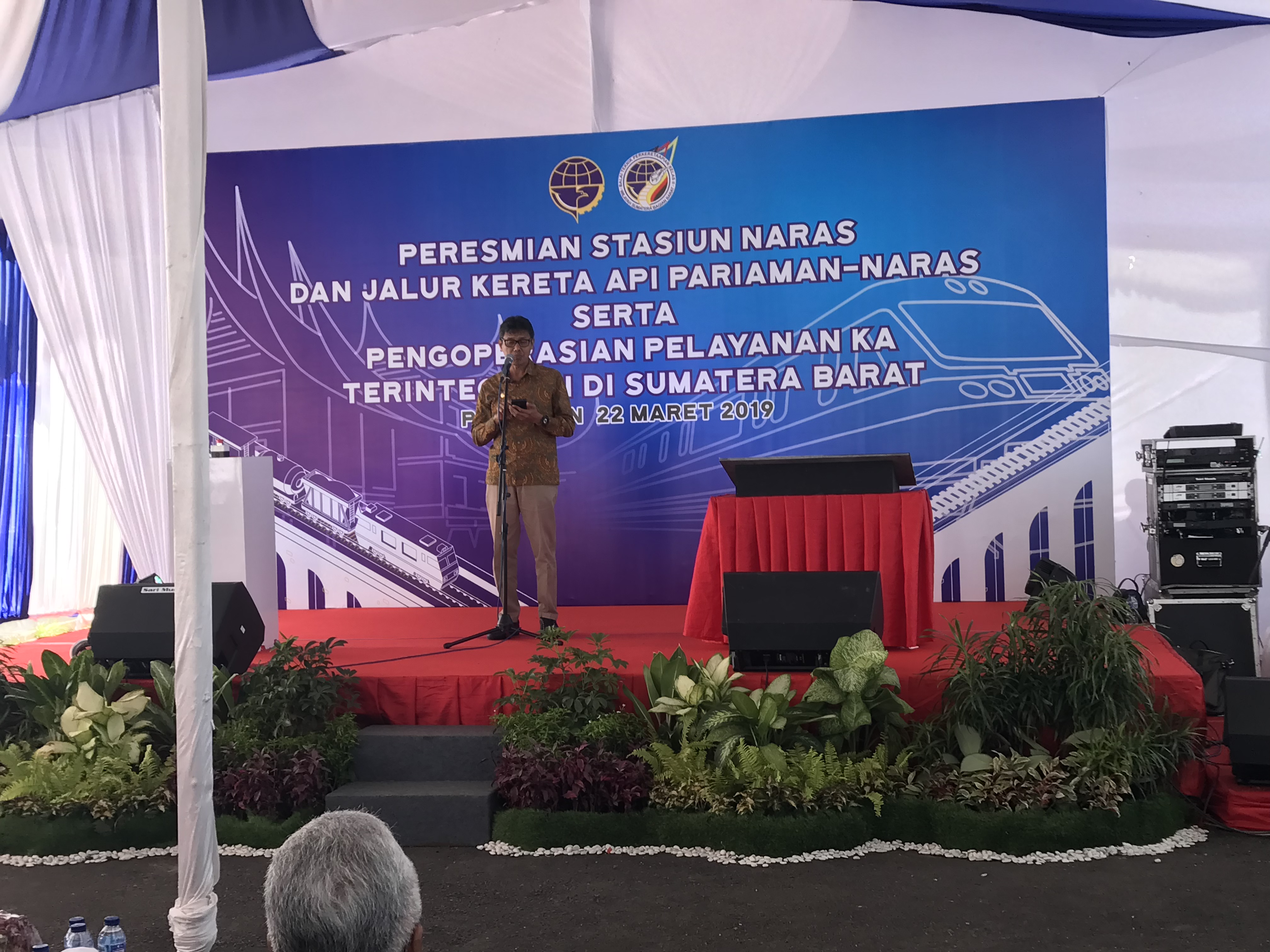 Mulai Hari ini Kereta Api Sampai ke Nareh