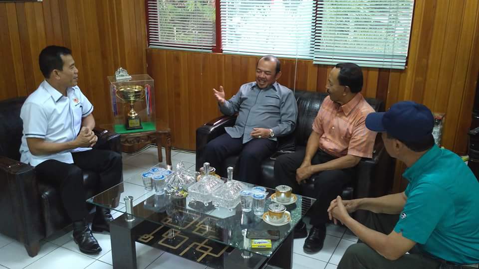 ANGGOTA BANGGAR DPRD SUMBAR TINJAU KONI