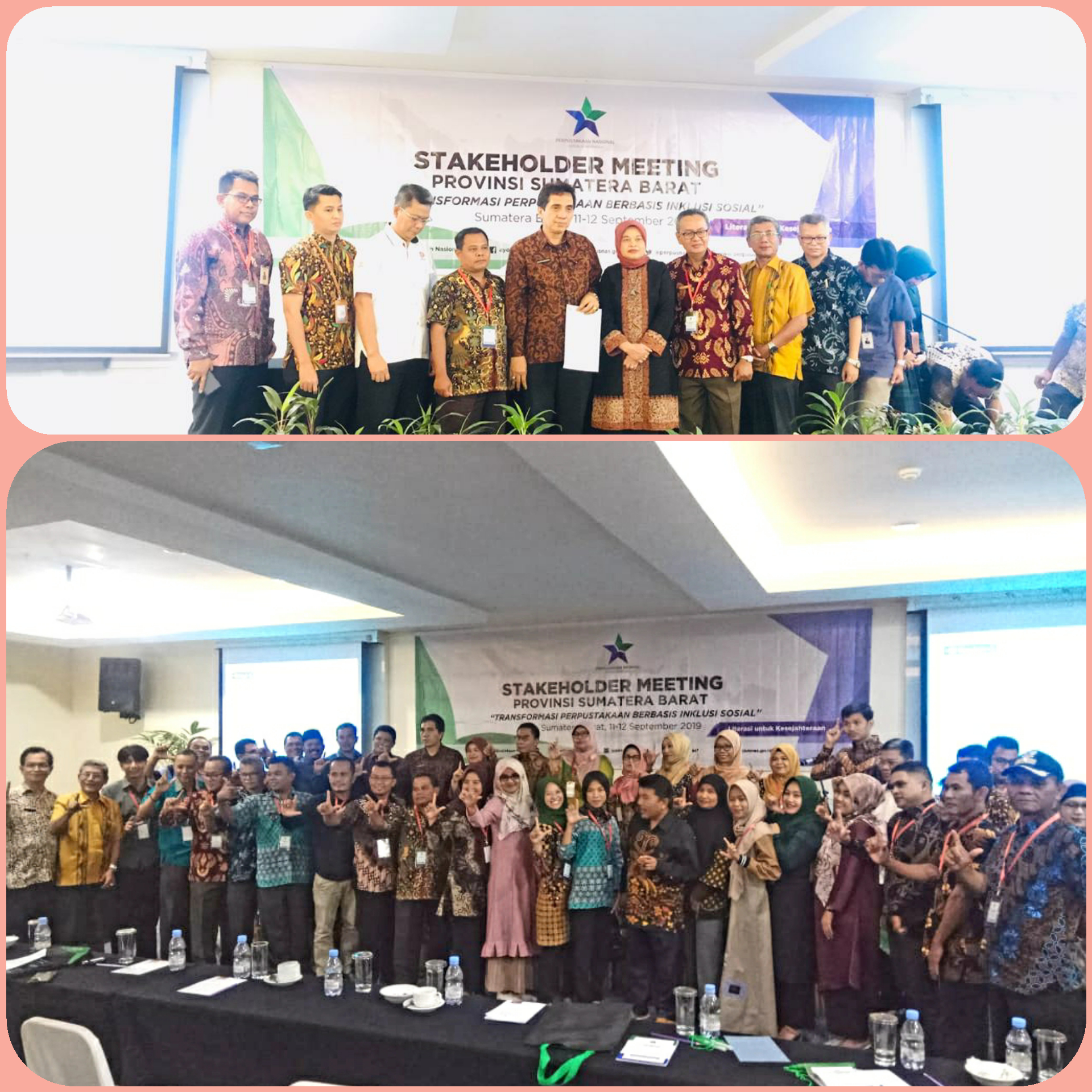 Lokakarya Membangun Komitmen Multi Stakeholder Transformasi Perpustakaan Berbasis Inklusi Sosial di Provinsi Sumatera Barat