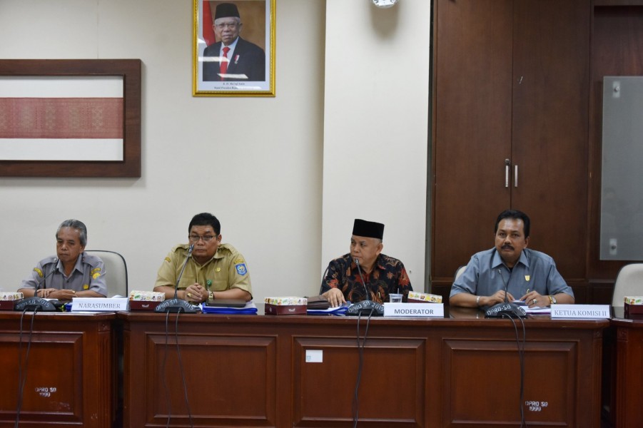 Komisi II DPRD Sumbar : Penyerapan Anggaran Meski Diiringi Output dan Outcome Berkualitas
