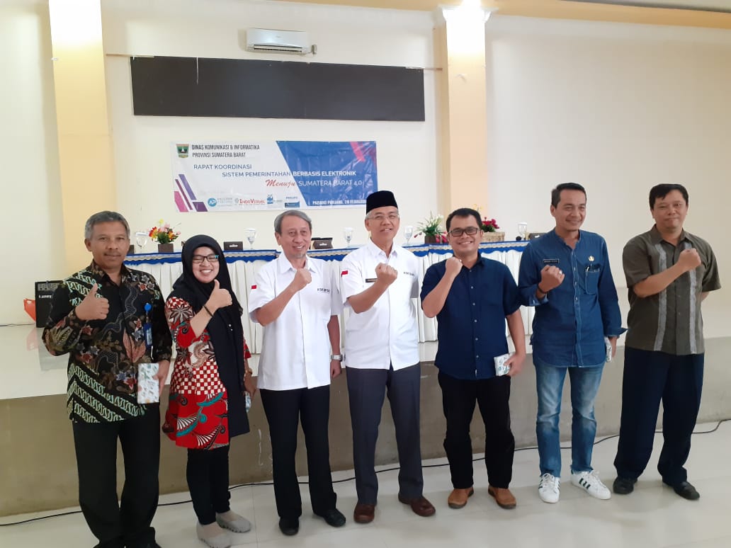 Diskominfo lakukan Rakor SPBE Bagi Kab/Kota menuju Sumatera Barat 4.0