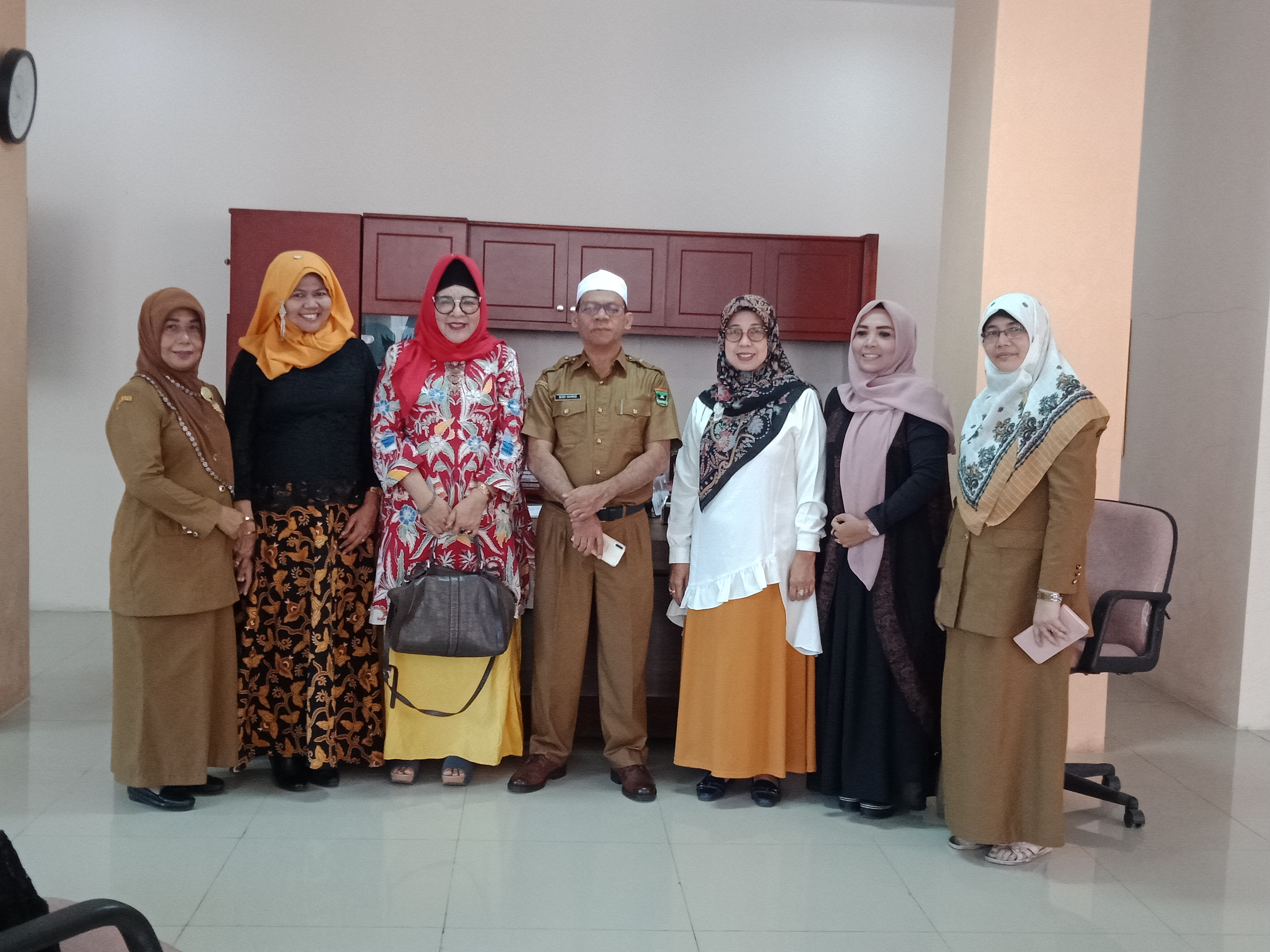Sukseskan HAN dan HARGANAS 2020 mendatang, Kelompok Andalan UUPPKS Kunjungi DPPPA Sumbarg 