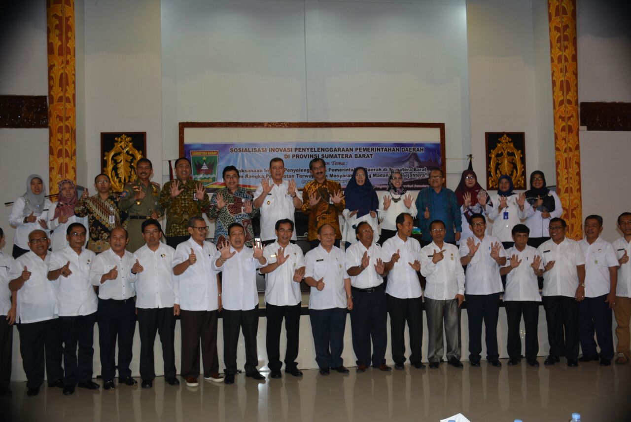 Wagub Nasrul Abit : Lakukanlah Inovasi Untuk Kebaikan Pelayanan Masyarakat
