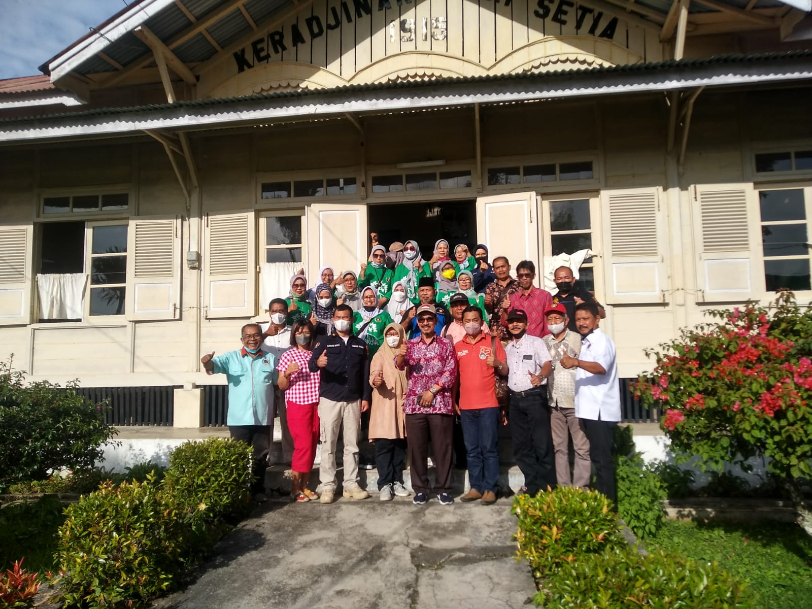 Sambut HPN Tahun 2022 Pemprov Sumbar, Sambangi Kediaman Tokoh Pers Asal Sumbar