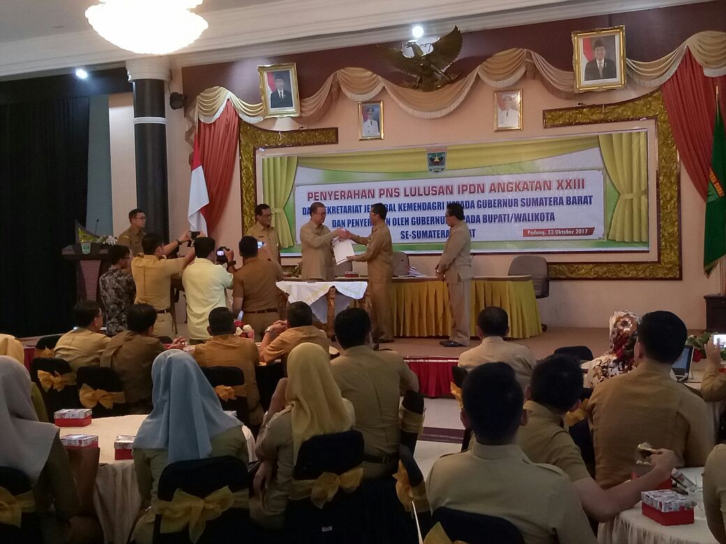 Wagub Nasrul Abit : ASN dan Tamatan IPDN agar Jaga NKRI