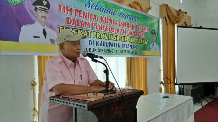 Dana Desa Tingkatkan Kreatifitas Masyarakat Nagari di Pasaman 