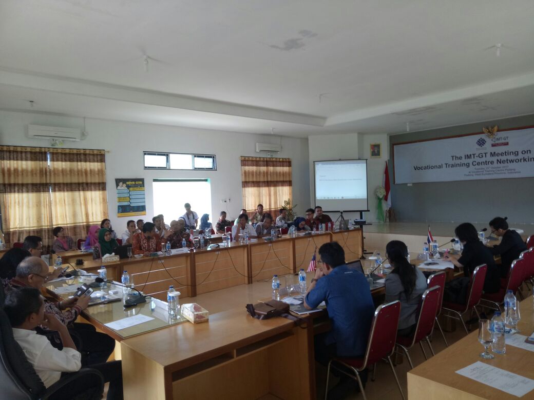 Pertemuan Indonesia-Malaysia-Thailand Growth Triangle Vocational Training Centre Networking (IMT-GT VTC-NET)
