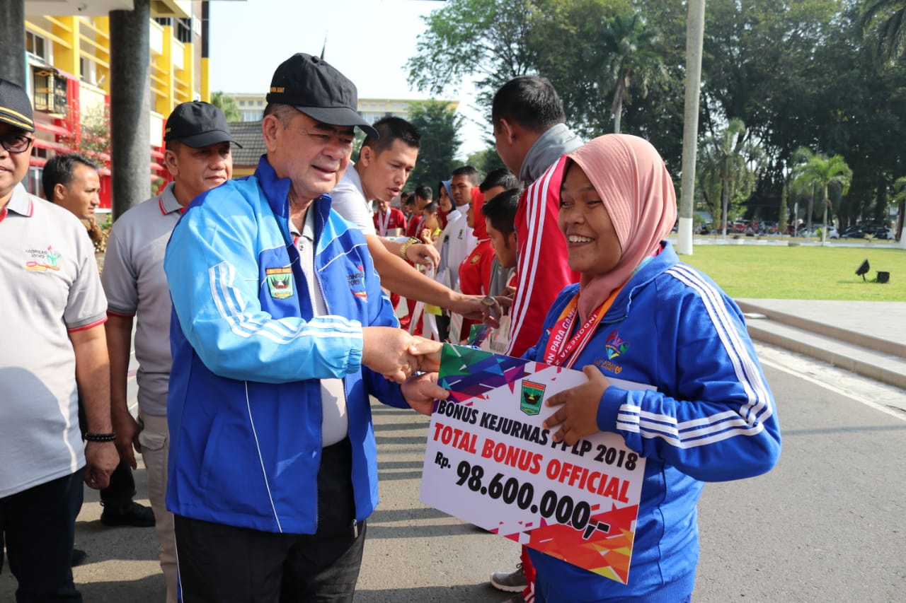 WAGUB SUMBAR SAMPAIKAN AMANAT MENPORA PADA PERINGATAN HAORNAS 2019