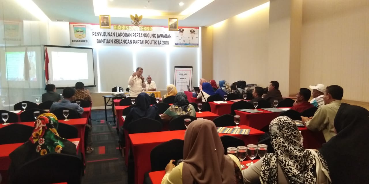 Bimtek Pengelolaan Bantuan Keuangan Partai Politik Tingkatkan Kompetensi Tata Cara Penggunaan Bantuan