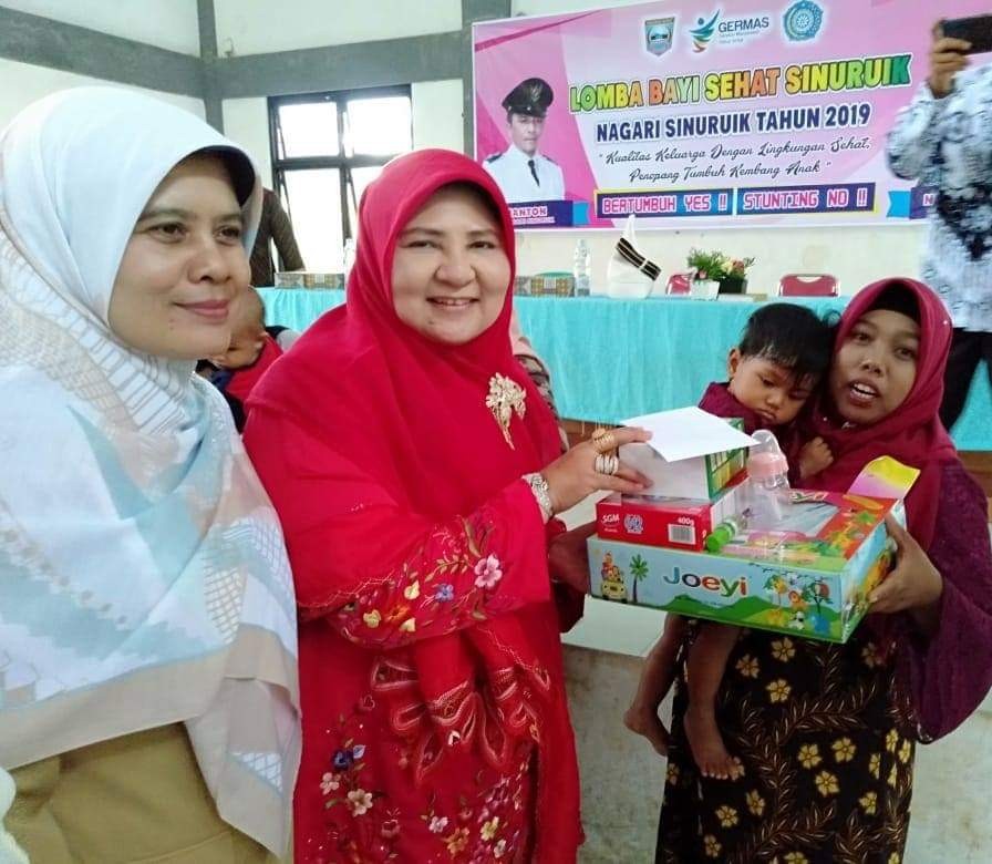 LOMBA BAYI SEHAT DI NAGARI SINURUIK PASAMAN BARAT