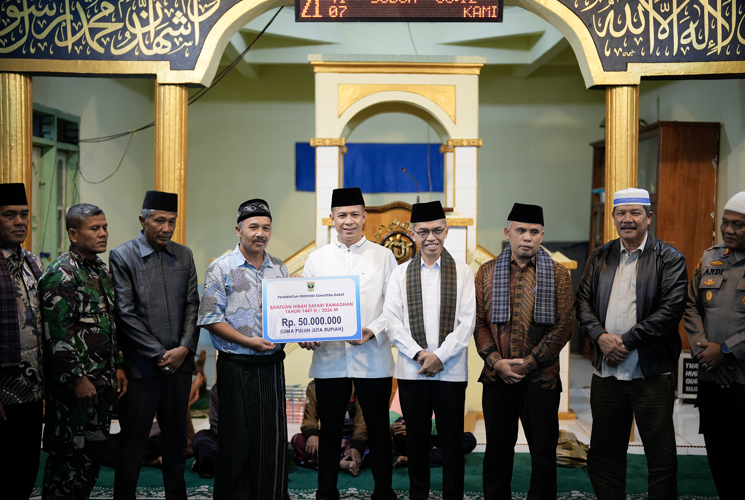 Bangkit dari Bencana, Safari Ramadhan Pemprov Sumbar Tebar Semangat Pemulihan di Matua