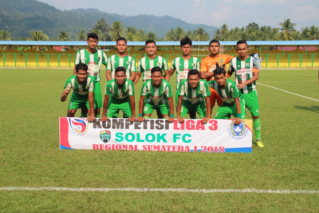 SOLOK FC SIAP BERTANDANG KE CILACAP HADAPI BABAK 32 BESAR LIGA 3
