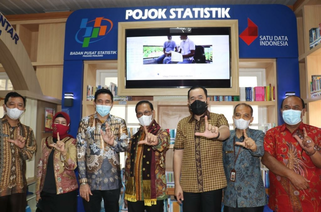 Pertama di Indonesia, Pojok Statistik Hadir di Kota Padang Panjang