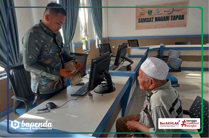 Telah Dibuka Layanan Samsat Nagari Tapan Kabupaten Pesisir Selatan.