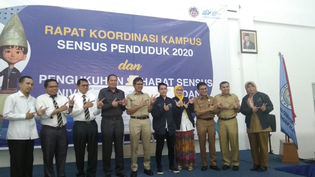 Sukseskan Sensus Penduduk 2020, BPS Sumbar Gandeng Mahasiswa UNP