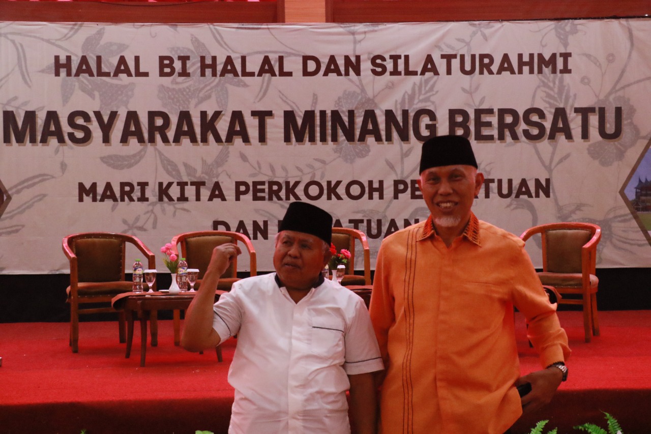 Ikatan Minang Bersatu Gelar Halal bi Halal, Gubernur Sumbar Himbau Perkokoh Persatuan Bangun Nagari