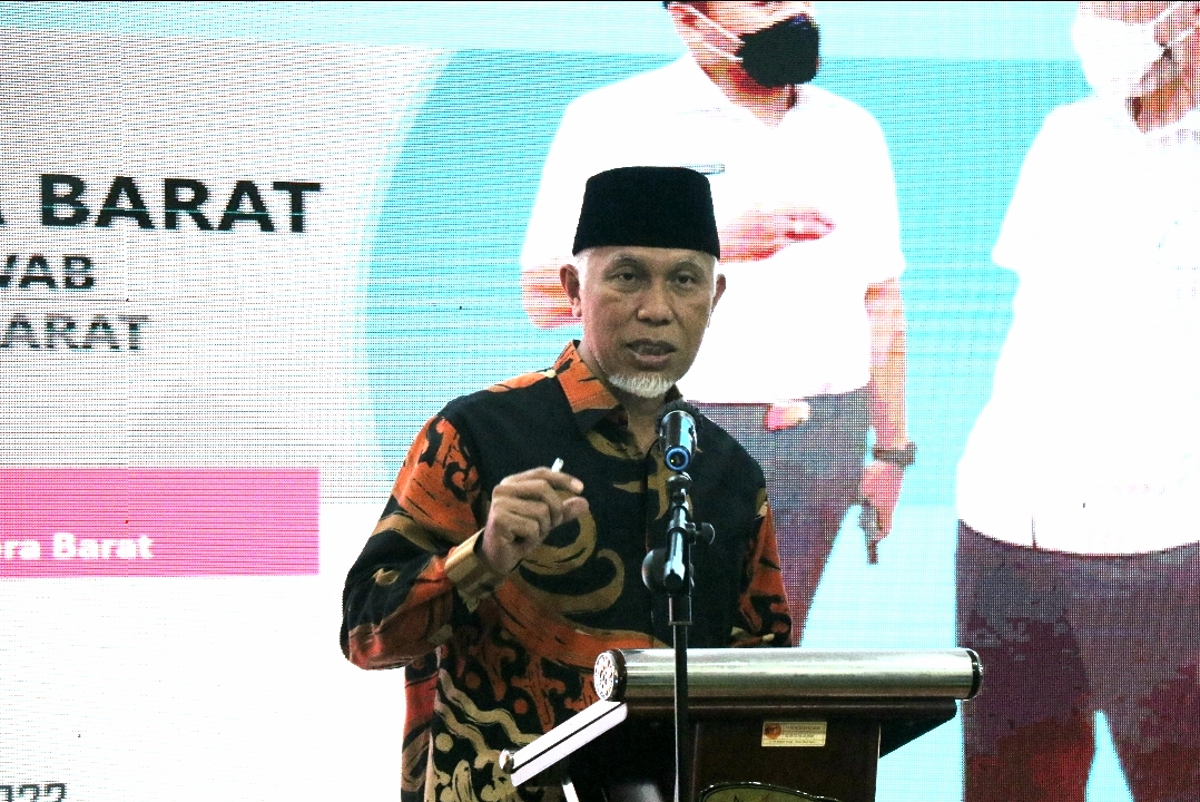 Tindak Lanjuti Arahan Presiden untuk nol Kemiskinan Ekstrim 2024, Gubernur Sumbar Buka Rakor Penanggulangan Kemiskinan Tahun 2022