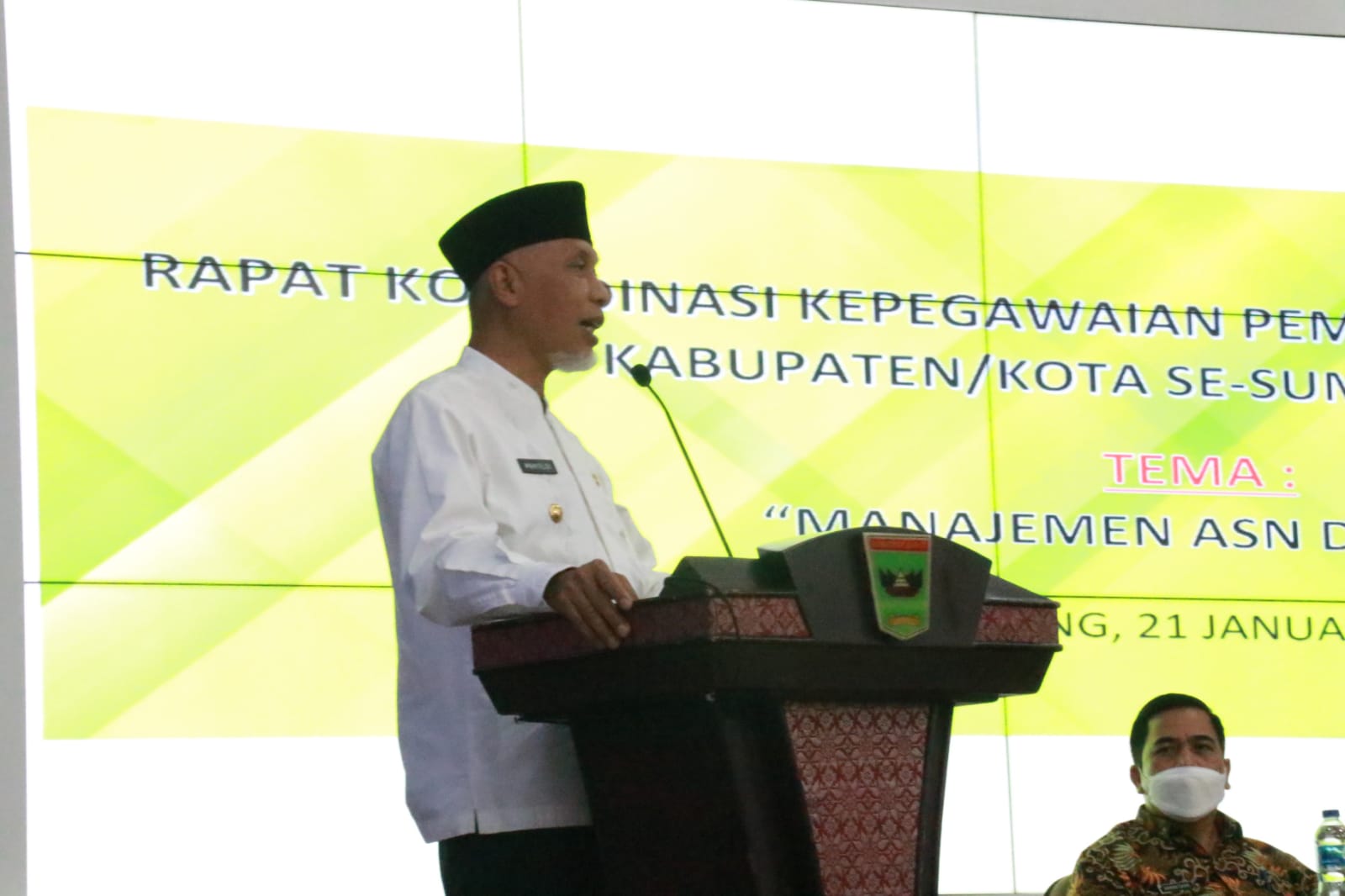 Gubernur Mahyeldi Dukung Percepatan Digitalisasi Manajemen ASN