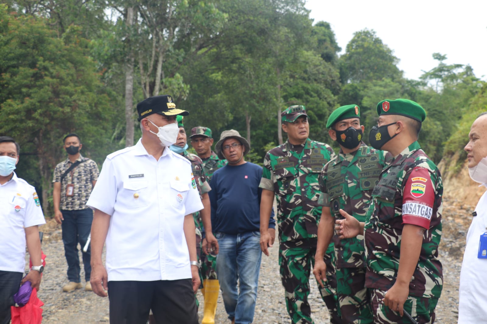 TMMD Ke-113 Sumbar Tahun 2022, Dimulai Serentak di Pasaman dan Dharmasraya