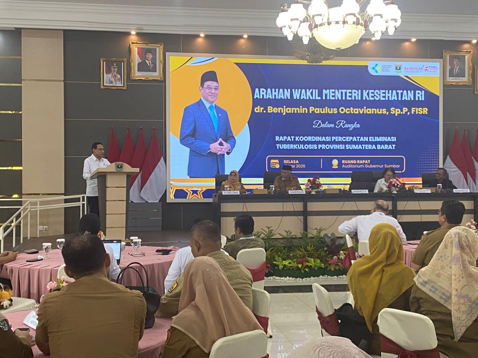 Wamenkes RI Dorong Kolaborasi Daerah dalam Percepatan Eliminasi TB di Sumbar