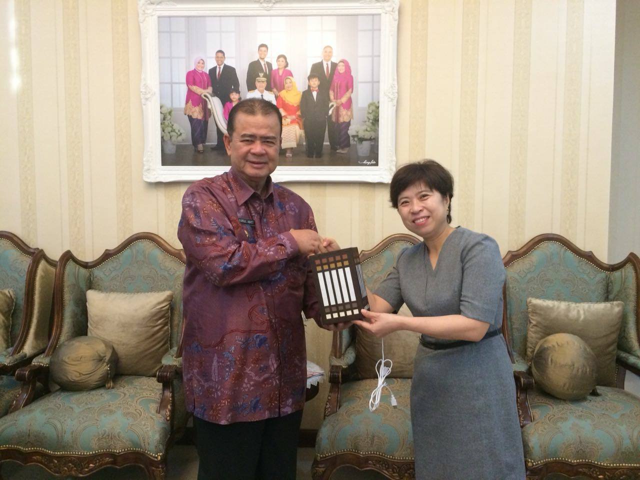 Wagub Nasrul Abit Terima Utusan Provinsi Jeallobuk-do Korea Selatan