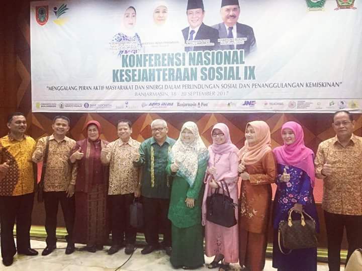 Ibu Nevi Irwan Prayitno Hadiri Konferensi Nasional Kesejahteraan Sosial Ke-IX