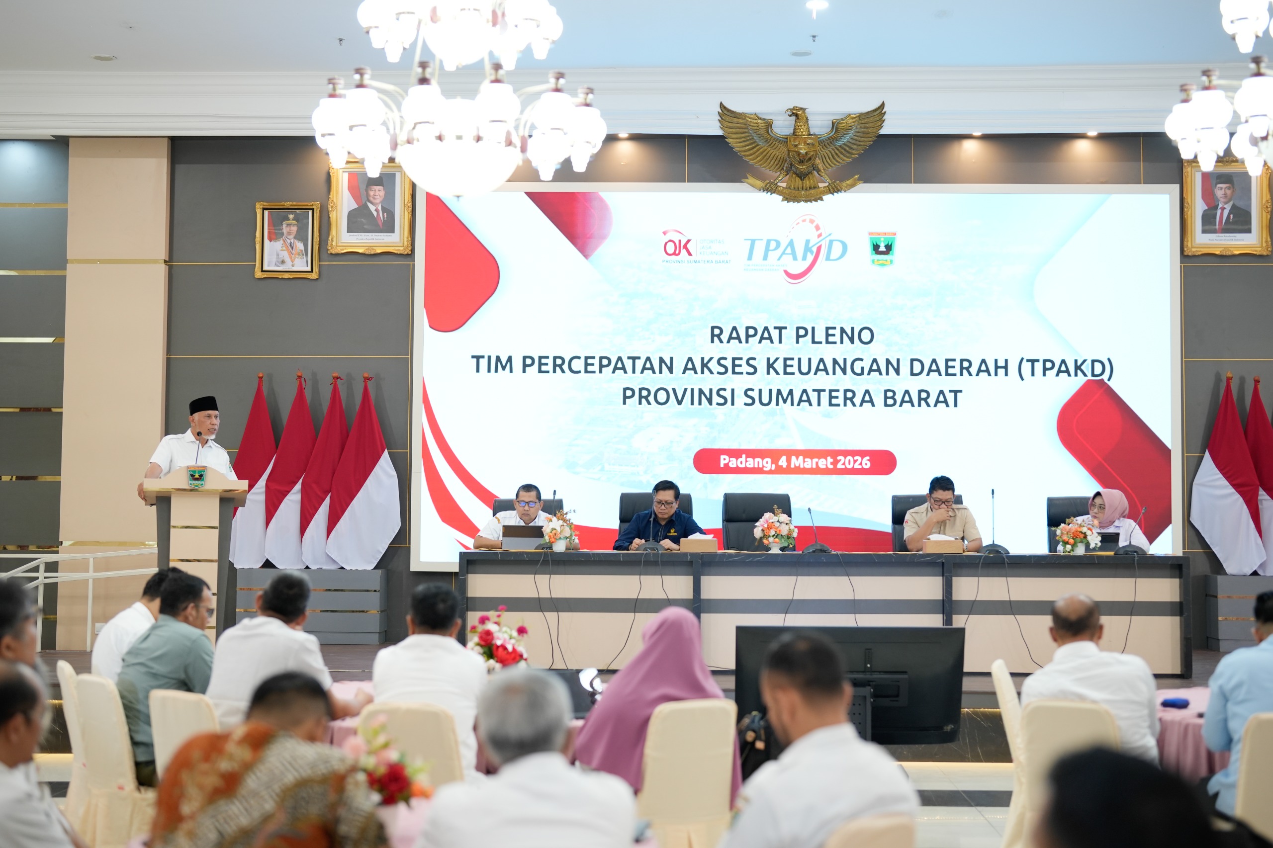 Tingkatkan Inklusi dan Literasi Keuangan, Pemprov Sumbar tetapkan program kerja TPAKD 2026.
