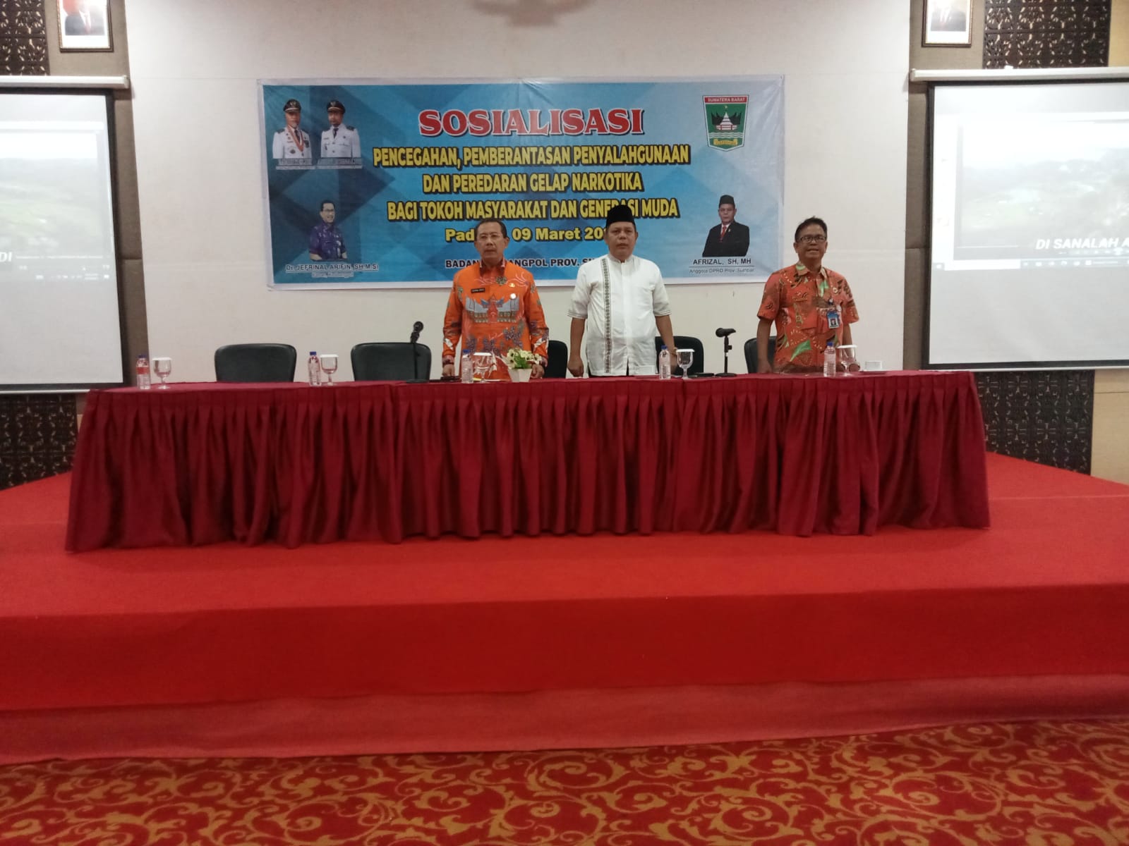 Sosialisasi P4GN, Upaya Pemprov Sumbar Tekan Bahaya Masif Narkoba