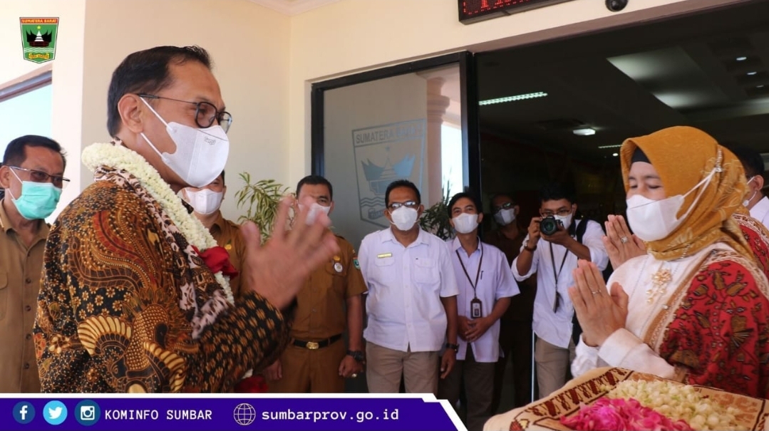 Canangkan Program Desa Cantik, Kepala BPS-RI kunjungi Sumatera Barat. 