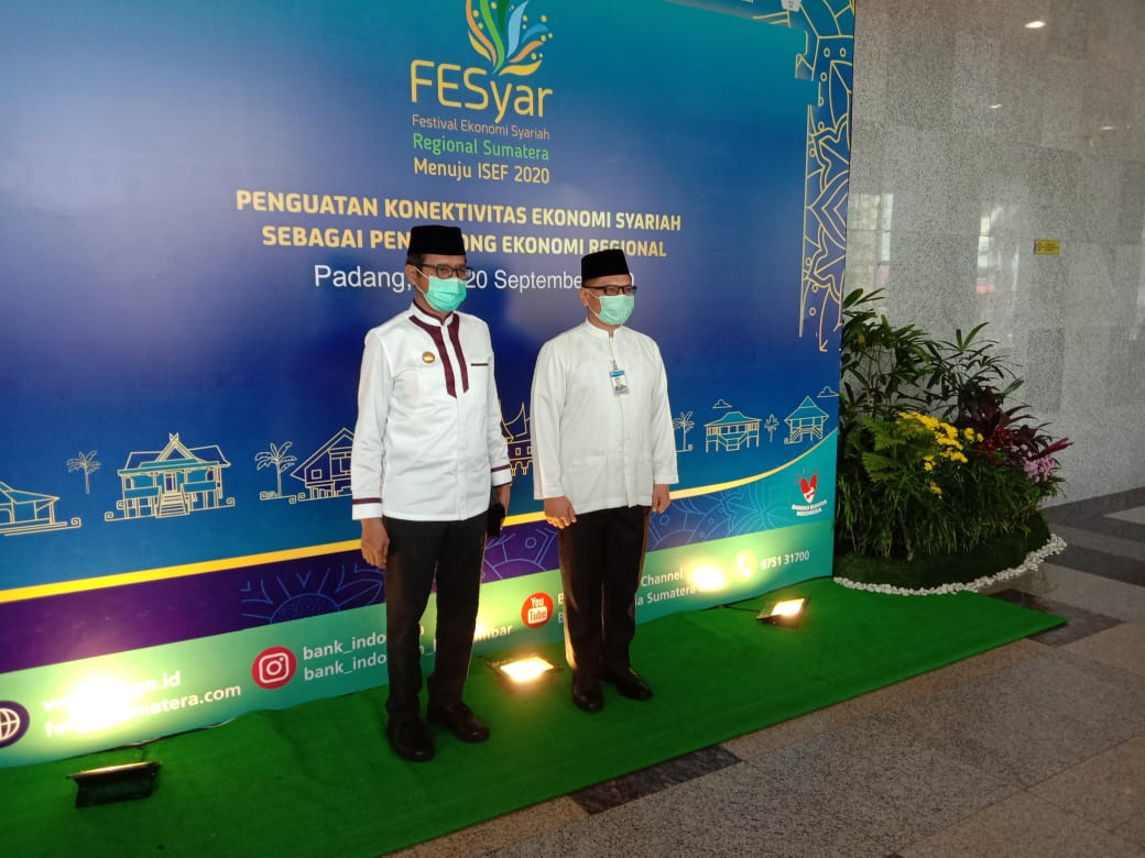 Gubernur Sumbar Berikan Dukungan Dan Apresiasi Untuk Festival Ekonomi Syariah 2020